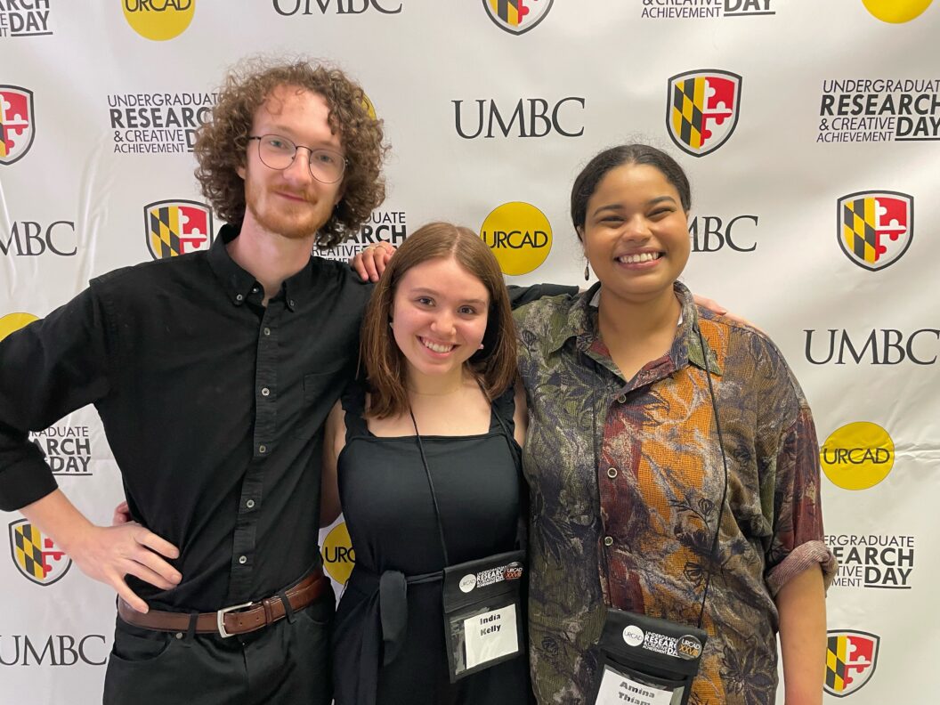 MEMS Students India Kelly, Leonardo Swafford, and Amina Thiam Present at URCAD…